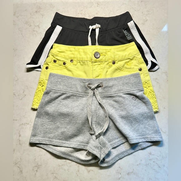 JUSTICE, SET/3, GIRLS SHORTS. ALL SIZE 8 - Picture 1 of 10